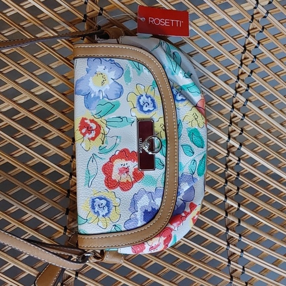 💚NWT ROSETTI FLORAL BAG - Picture 1 of 12